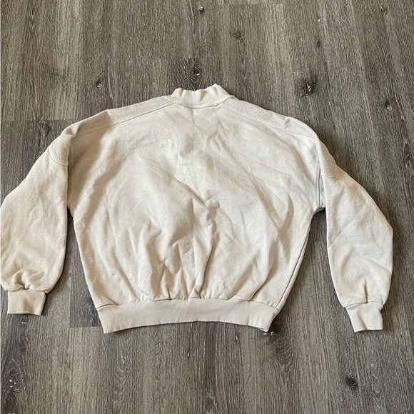 Gymshark Cream Zip Up Sweater - Picture 4 of 4